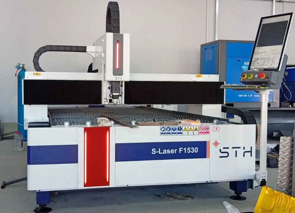 Верстат лазерного різання S-Laser F1530, 3 кВт, MAX Photonics, з труборізом
